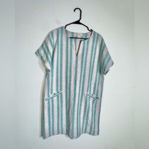 Trovata Bird of Paradise Striped Tunic Dress